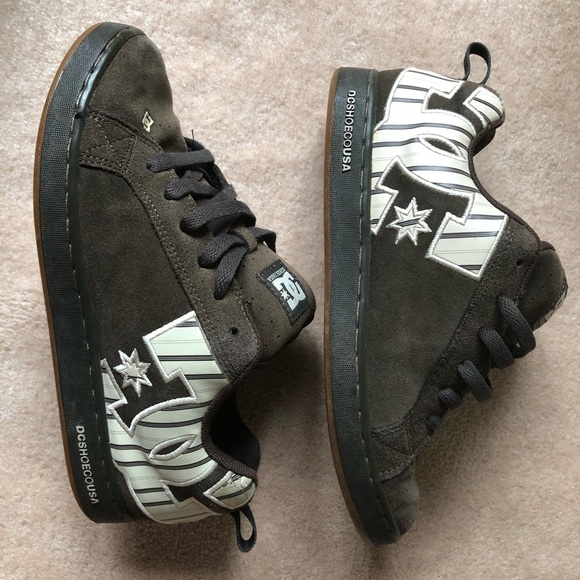 DC Shoes - Women’s Court Graffik SE Brown Size 9 - Picture 1 of 12